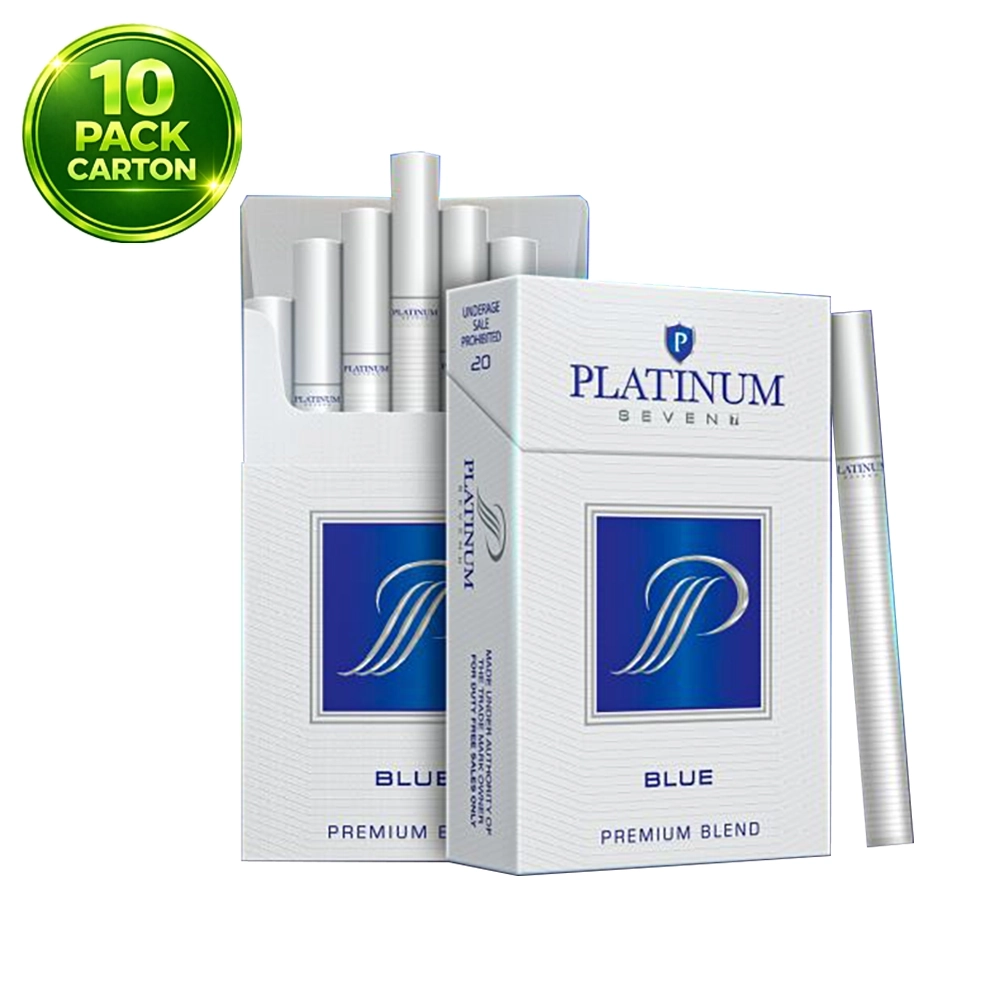Platinum Blue 20s Cigarettes - 1 Carton (10 Packs)